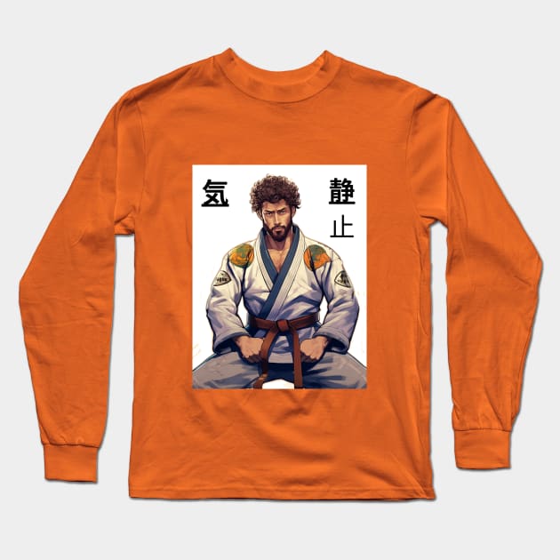 Brazilian jiu-jutsu Long Sleeve T-Shirt by DeepQuest